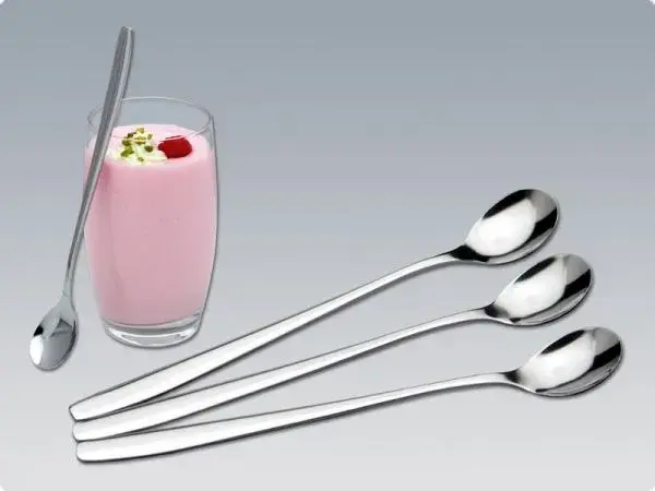 Fagyis, koktélos kanál - 6db Fagyis, koktélos kanál - 6db