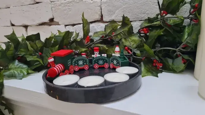 Betonból kerek tál