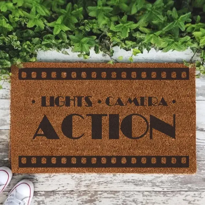 Kókuszrost lábtörlő - Cinema action