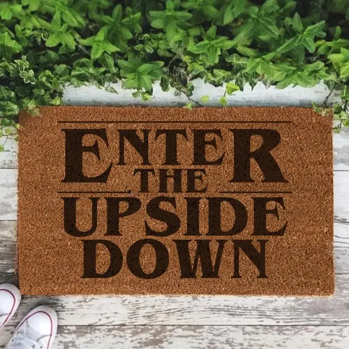 Kókuszrost lábtörlő - Upside down