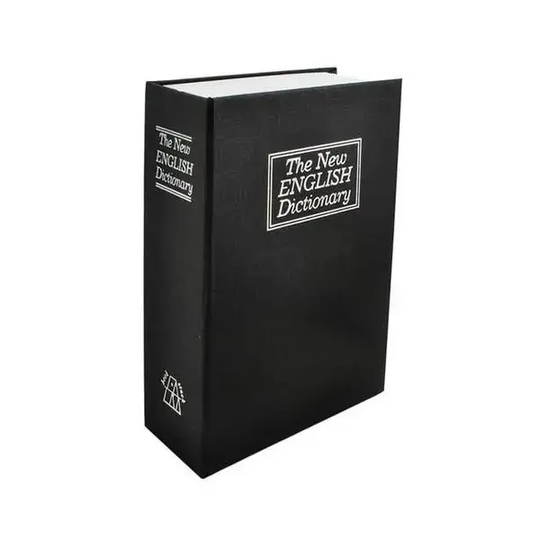 Könyv alakú széf - 18cm (Kék)