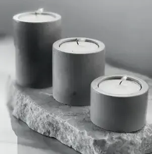 Mécses tartó-kicsi-közepes-nagy