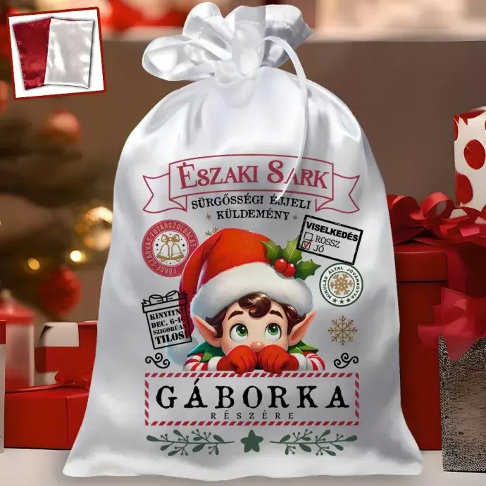 Mikulás zsák - Manó Mikulás zsák - Manó