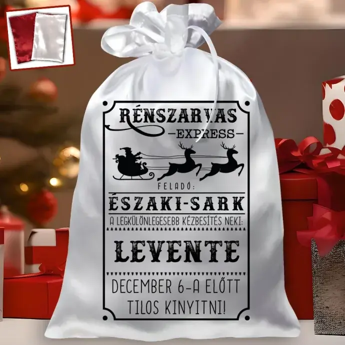 Mikulás zsák -Rénszarvas expressz Mikulás zsák -Rénszarvas expressz