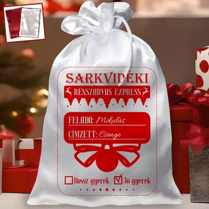 Mikulás zsák - Sarkvidéki Mikulás zsák - Sarkvidéki