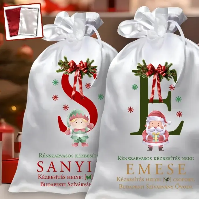 Mikulás zsák - Óvodás csoportoknak - no.1 Mikulás zsák - Óvodás csoportoknak - no.1