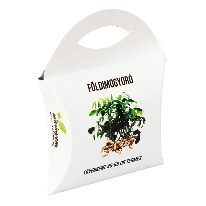 Földimogyoró magok díszdobozban Földimogyoró magok díszdobozban