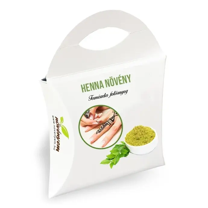 Henna növény magok díszdobozban