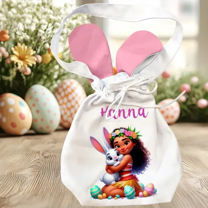 Húsvéti  nyuszifüles zsák - Hawaii kislány Húsvéti  nyuszifüles zsák - Hawaii kislány