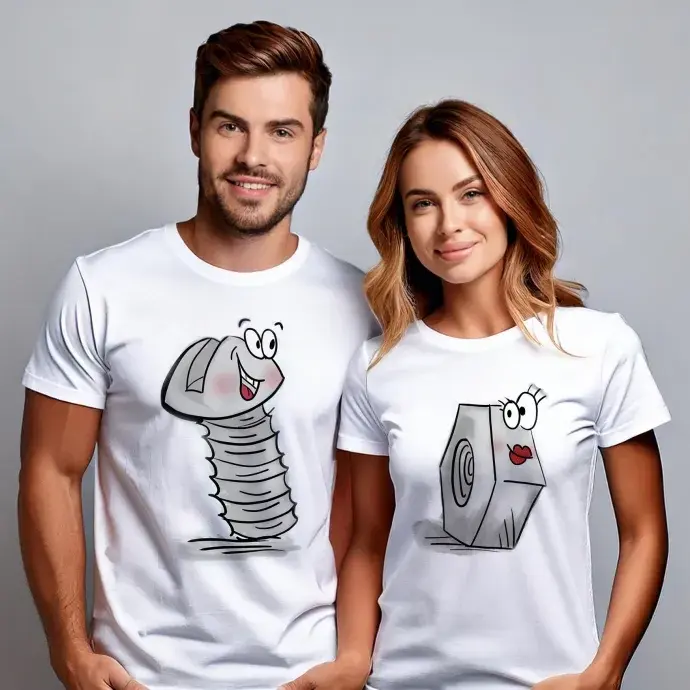 Páros Póló - Csavar és anya