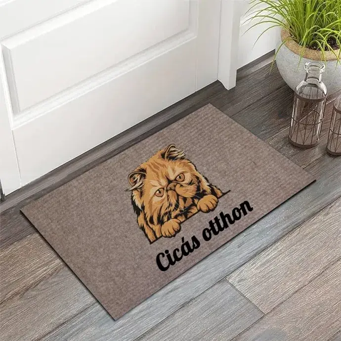 Lábtörlő - Perzsa macska otthon beltéri lábtörlő