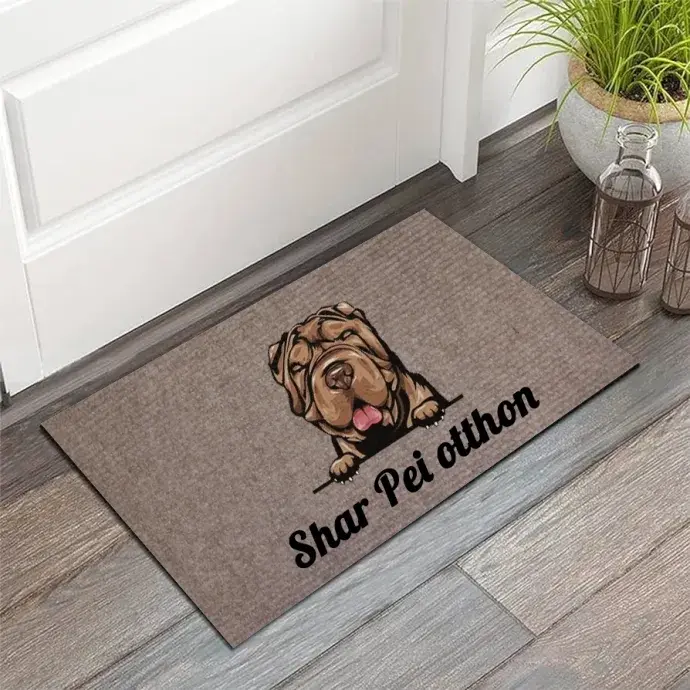 Lábtörlő - Shar pei otthon beltéri lábtörlő