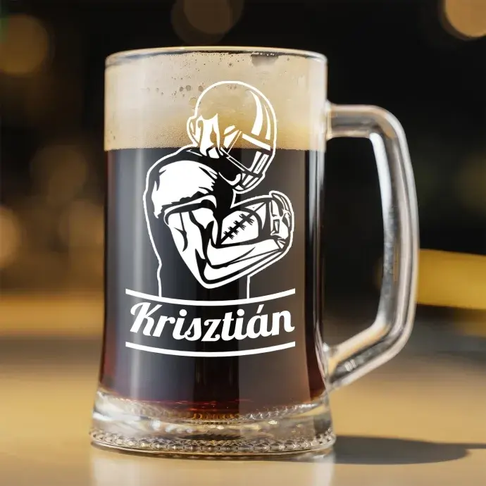 Söröskorsó - Amerikai foci - egyedi névvel