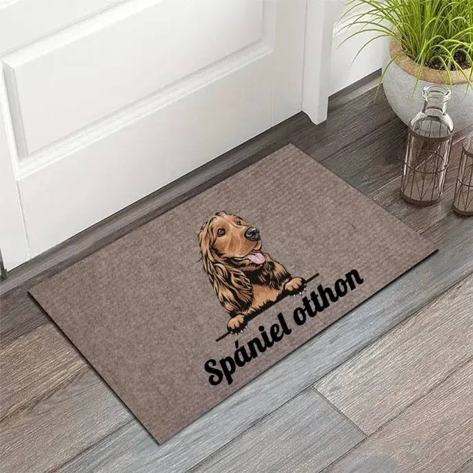 Lábtörlő - Spániel otthon beltéri lábtörlő