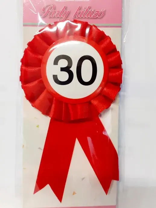 Party kitűző - 30 Party kitűző - 30