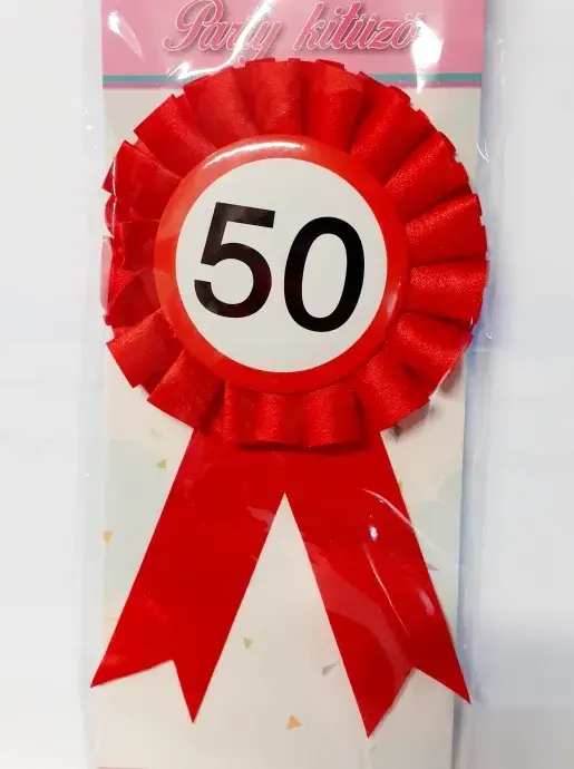 Party kitűző - 50 Party kitűző - 50