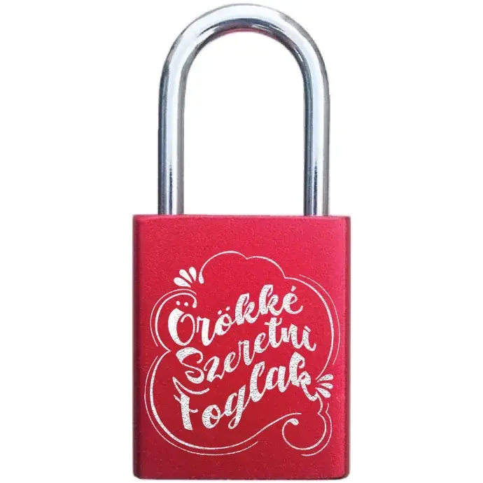 Piros szerelem lakat - Örökké