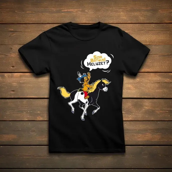 Póló - Szia bátyus - pónilovas Póló - Szia bátyus - pónilovas
