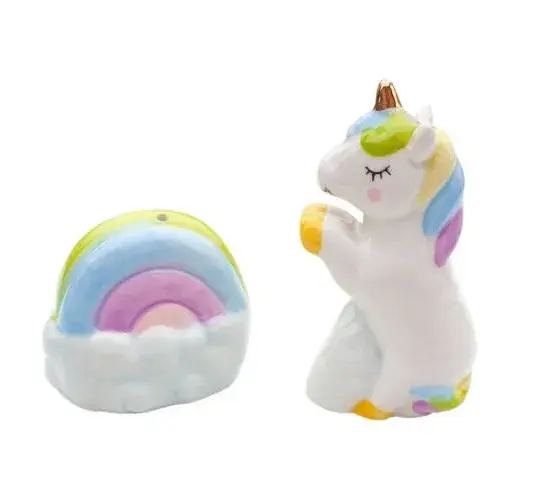 Szivárványos unikornis só és bors szóró