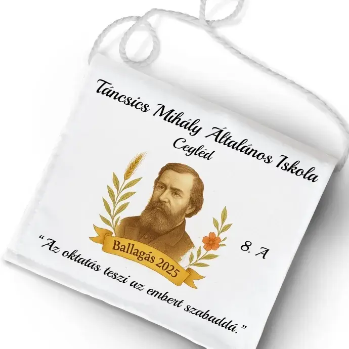 Ballagási tarisznya Iskolásoknak - Táncsics Mihály