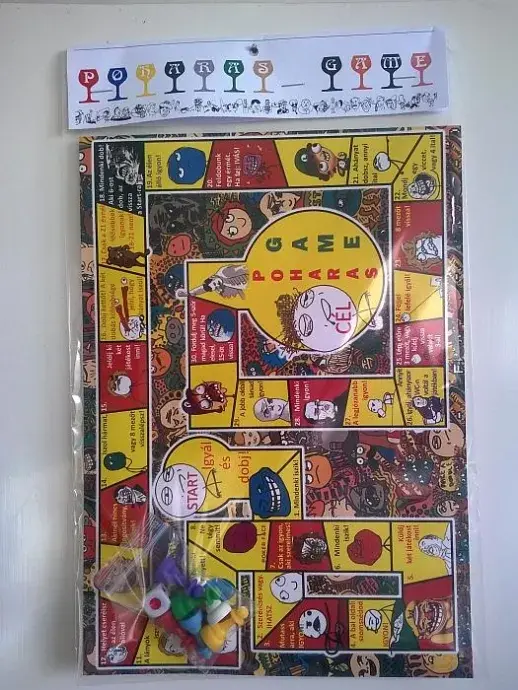 Társasjáték - poharas game
