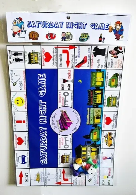 Társasjáték - Szombat esti frász