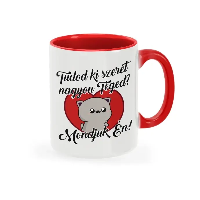 Bögre - Ki szeret a legjobban Cica