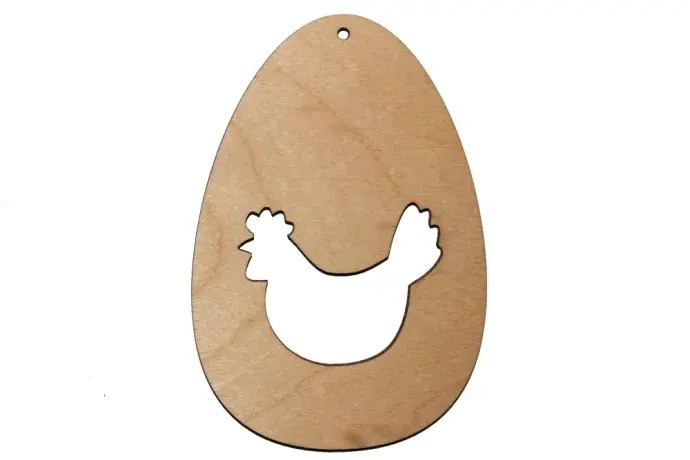 Fa húsvéti dísz - tyúk  Fa húsvéti dísz - tyúk