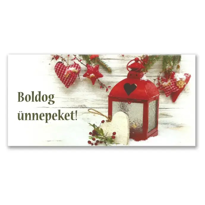Üdvözlőlap karácsony