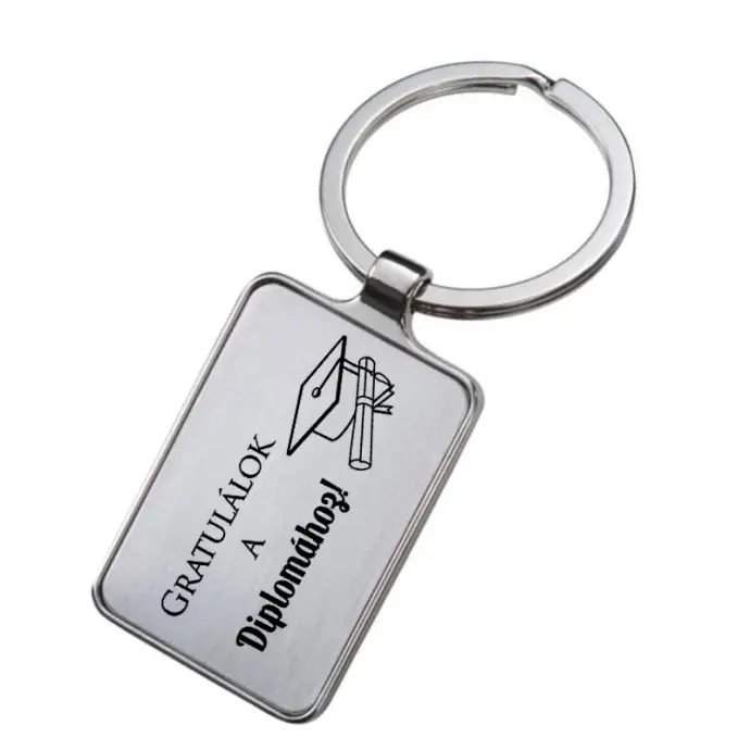 Gravírozott kulcstartó - Diploma Gravírozott kulcstartó - Diploma
