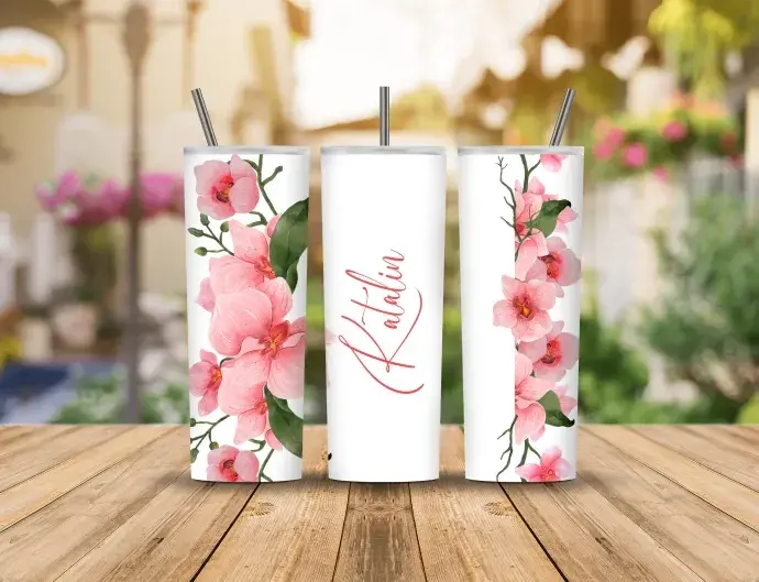 Úti termosz, Tumbler - Orchidea