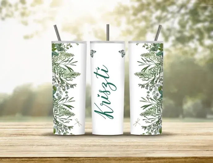 Úti termosz, Tumbler - Zöld