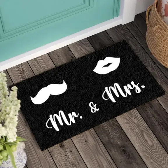 Lábtörlő – Mr. és Mrs.