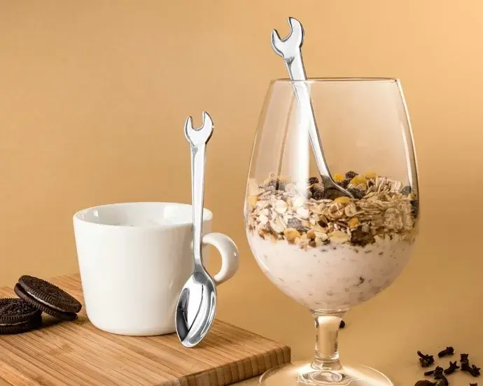 Fém kiskanál szerelőnek - 2db-os Fém kiskanál szerelőnek - 2db-os