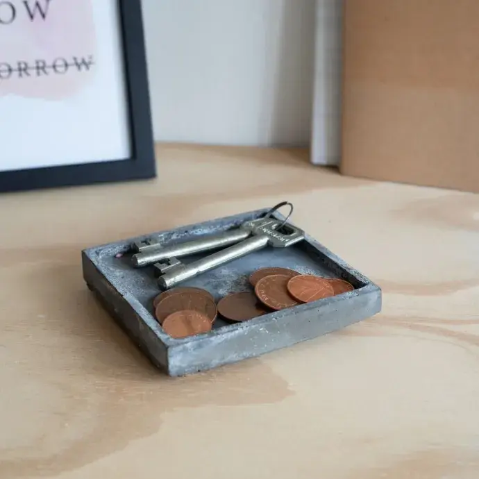 Kulcs és aprópénztartó - "Báti" - fekete