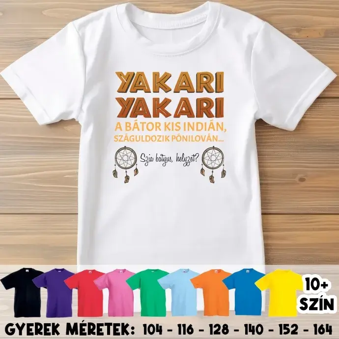 Gyerek póló - Yakari, Yakari Gyerek póló - Yakari, Yakari