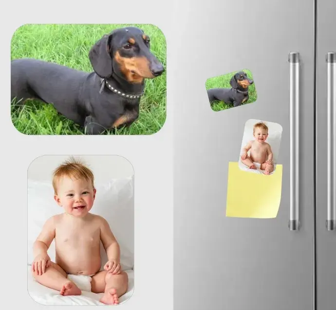 Hűtőmágnes - egyedi fényképpel