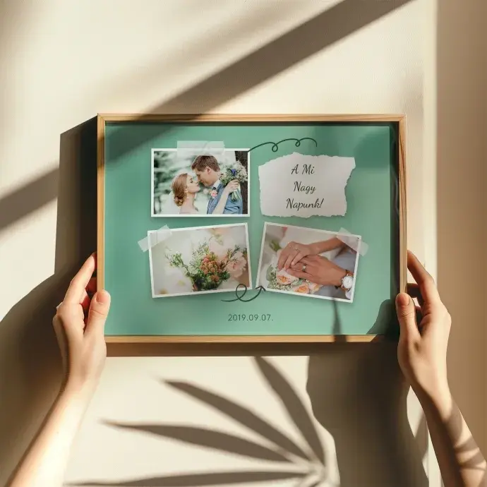 Fotó kollázs - A mi nagy napunk Fotó kollázs - A mi nagy napunk