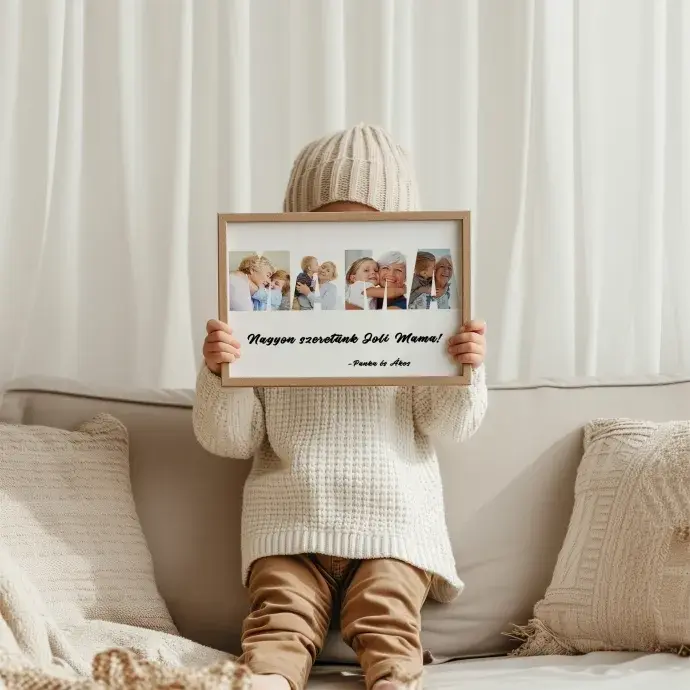 Fotó kollázs - Mama - egyedi szöveggel Fotó kollázs - Mama - egyedi szöveggel