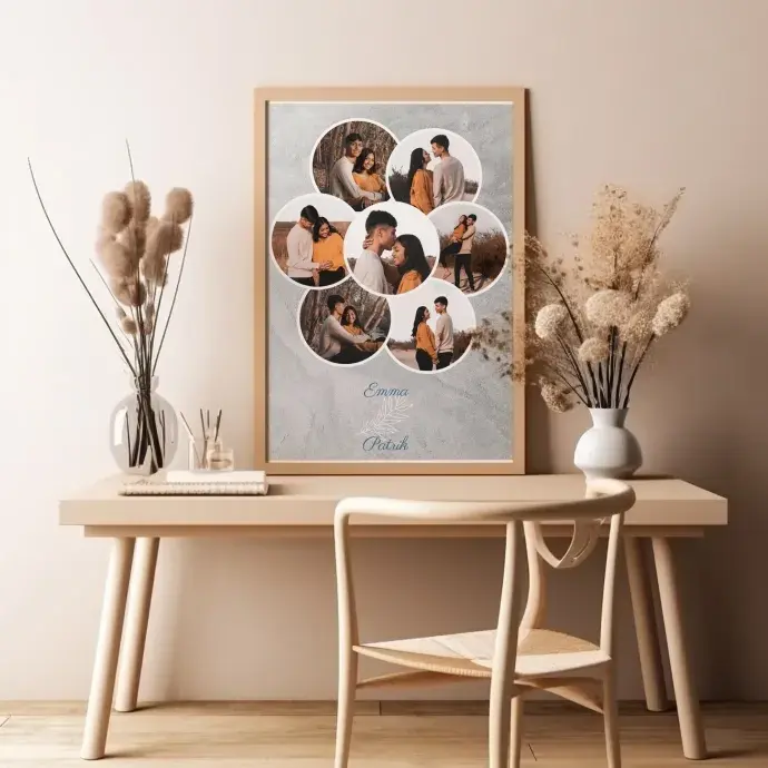 Fotó kollázs - Virág