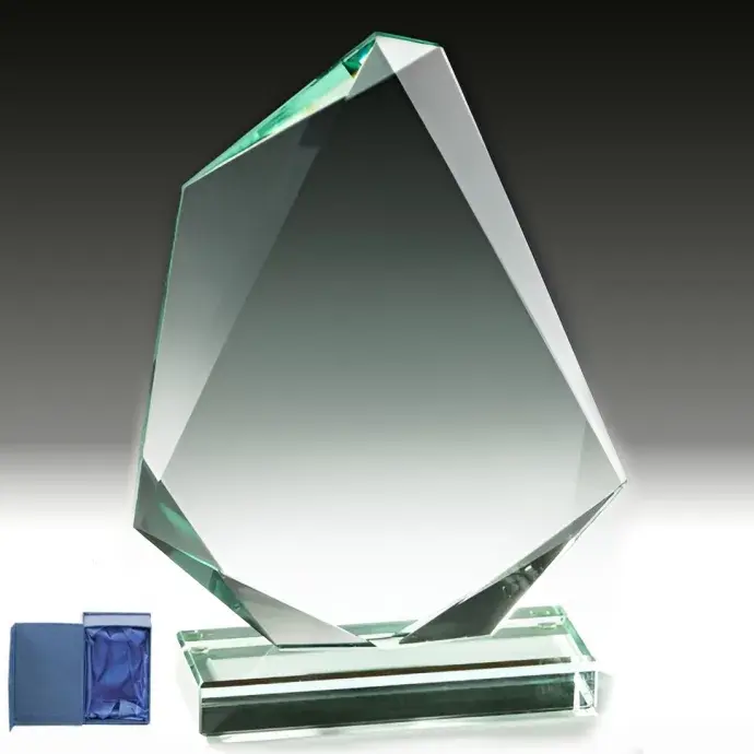 Üveg díj - Stone - 18 cm