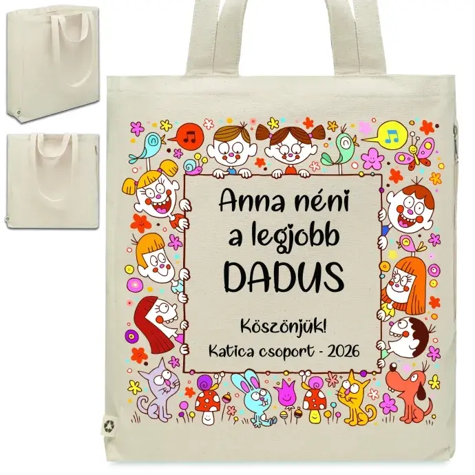 Táska ballagásra dadus néninek