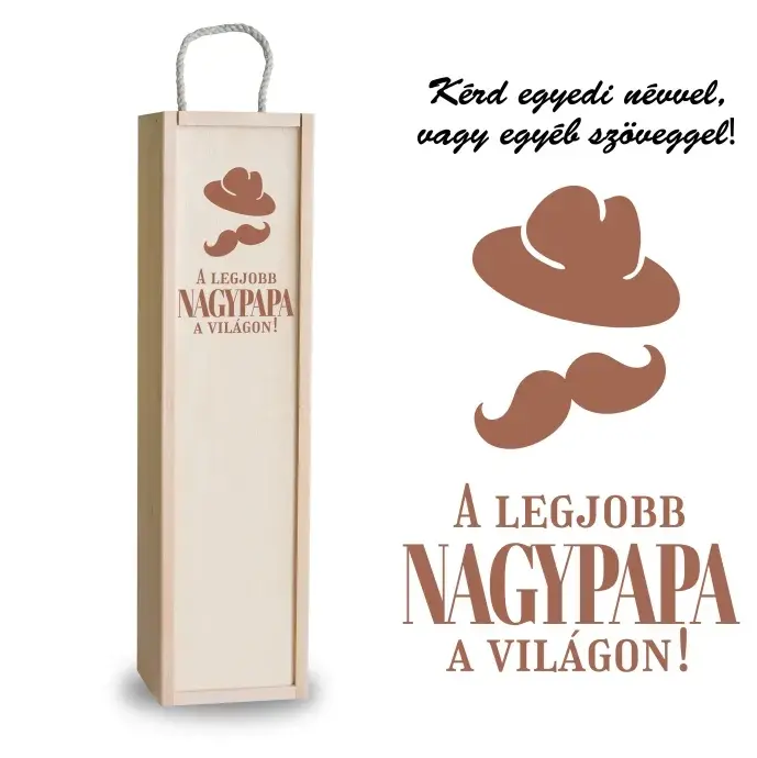Fa bortartó doboz -Legjobb Nagypapa a világon