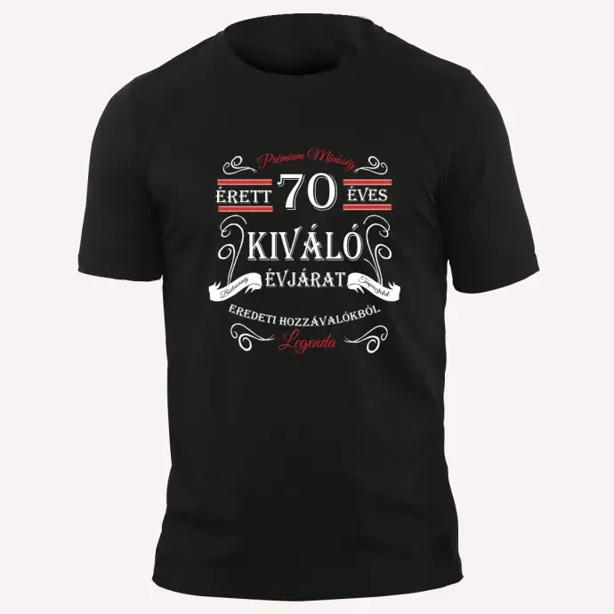 Póló - Kiváló évjárat - 70