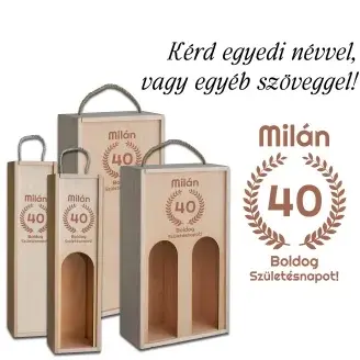 Fa bortartó doboz - Boldog születésnapot 2