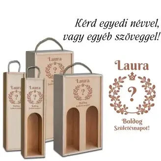 Fa bortartó doboz - Boldog születésnapot 3