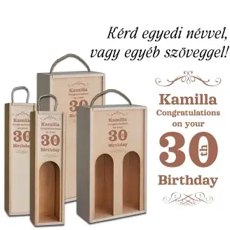 Fa bortartó doboz - Boldog születésnapot 5