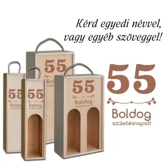 Fa bortartó doboz - Boldog születésnapot 12