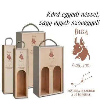 Fa bortartó doboz - Bika