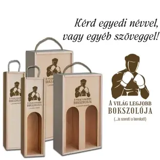 Fa bortartó doboz - Bokszolónak